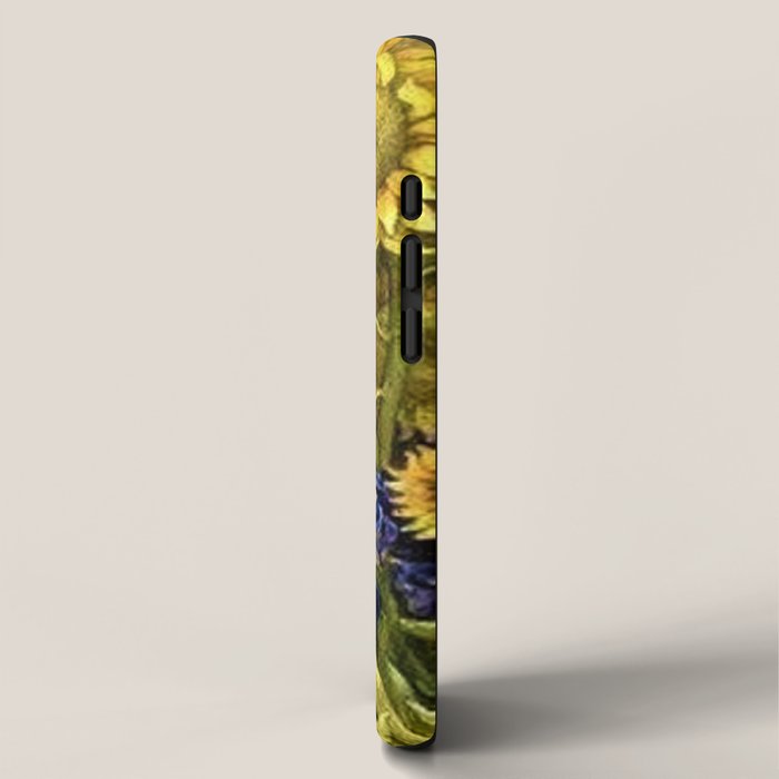Sunflowers & Blue Irises by Vincent van Gogh iPhone Case Gallery Image 2