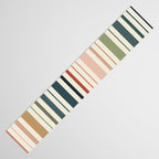 Green Boho Stripes Table Runner Gallery Image 3