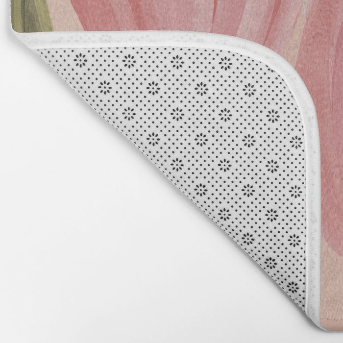 Pink tulips Bath Mat Gallery Image 2