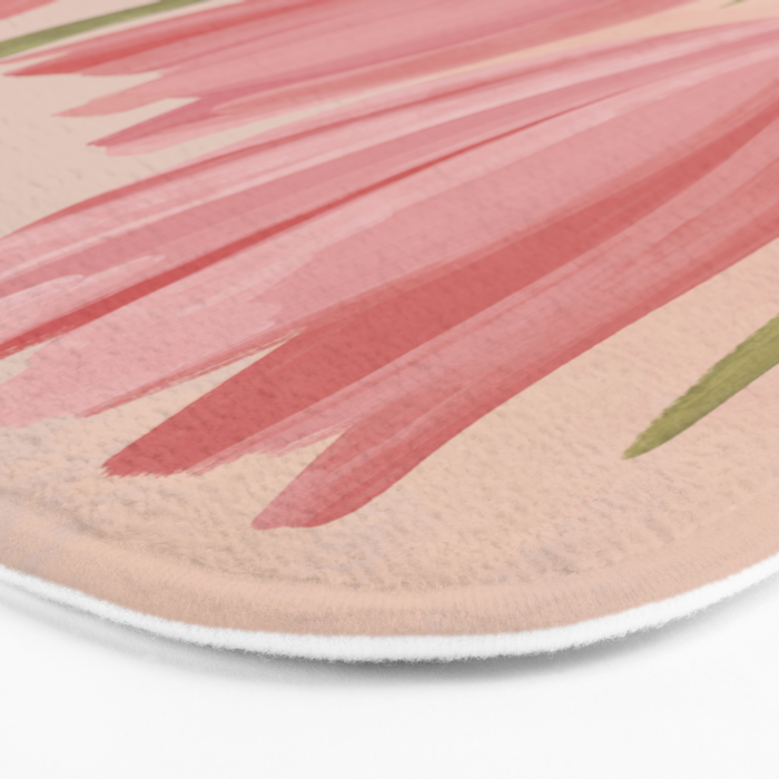 Pink tulips Bath Mat Gallery Image 3