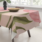 Pink tulips Tablecloth Gallery Image 3