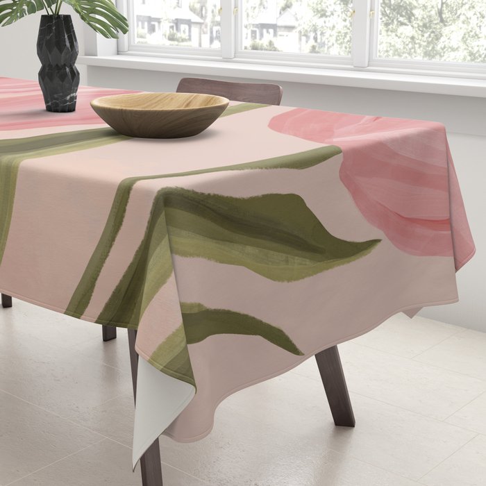 Pink tulips Tablecloth Gallery Image 3