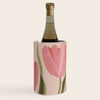 Pink tulips Wine Chiller Gallery Image 3