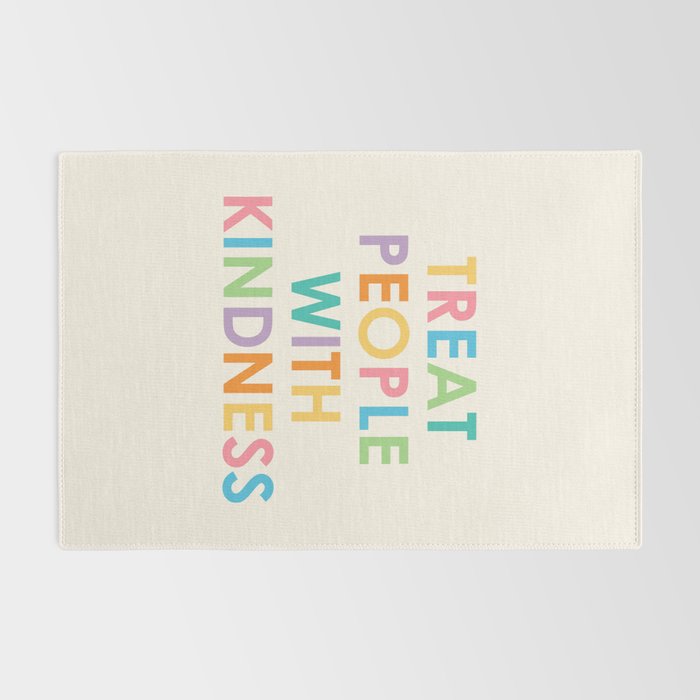Treat People With Kindness Rug Gallery Image 2