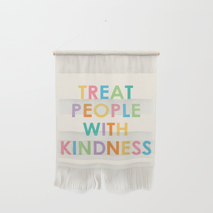 Treat People With Kindness Wall Hanging Gallery Image 1