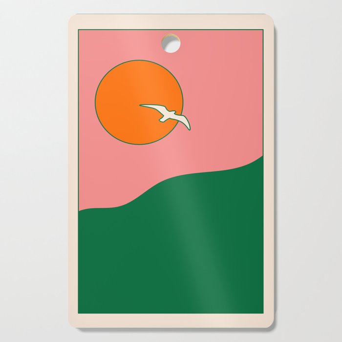 Soar - Pink Cutting Board Gallery Image 1