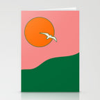 Soar - Pink Stationery Card Gallery Image 2