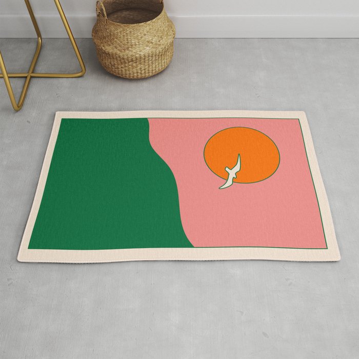 Soar - Pink Rug Gallery Image 1