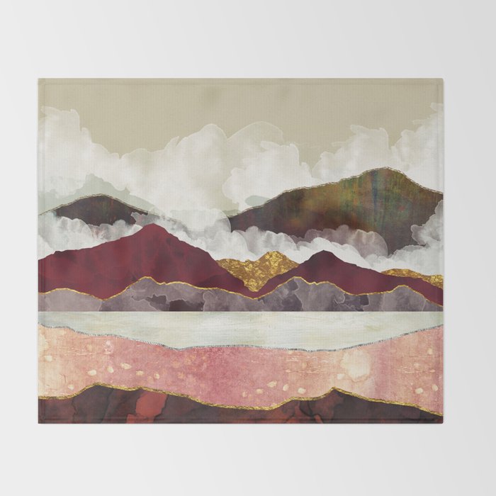 Melon Mountains Throw Blanket Gallery Image 2