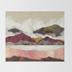 Melon Mountains Throw Blanket Gallery Image 2