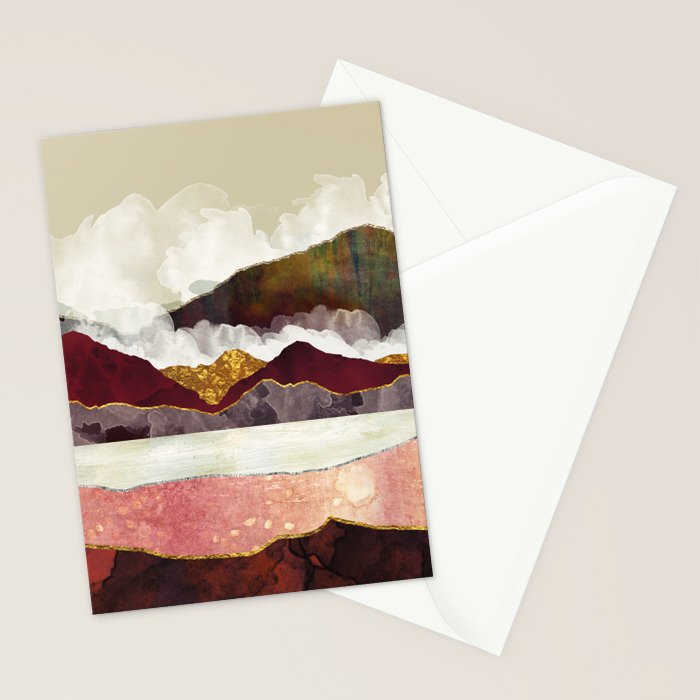 Melon Mountains Stationery Card Gallery Image 2