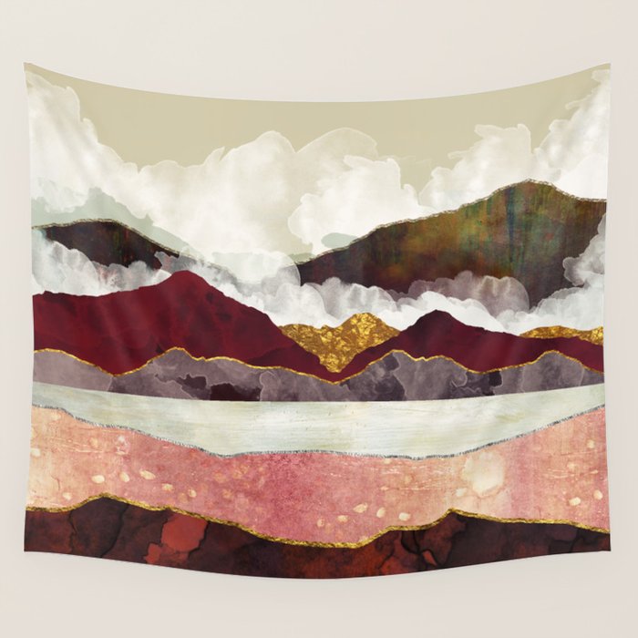 Melon Mountains Wall Tapestry Gallery Image 1