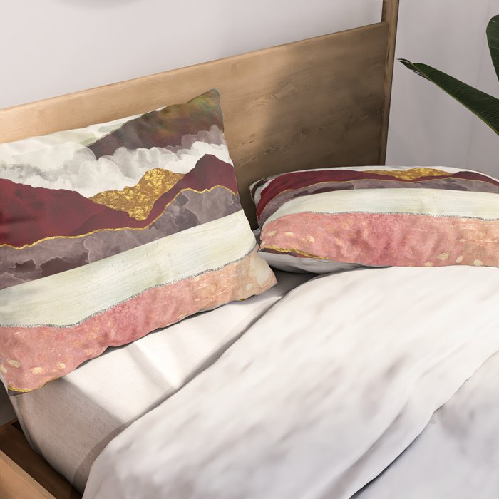 Melon Mountains Pillow Sham Gallery Image 2