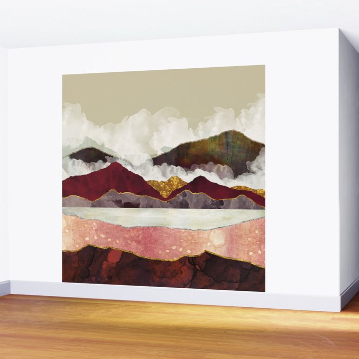 Melon Mountains Wall Mural Gallery Image 2