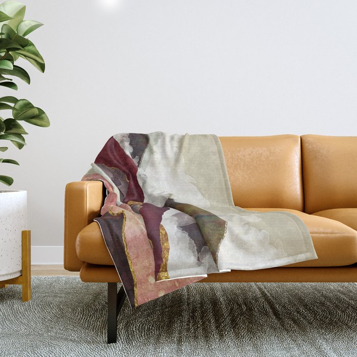Melon Mountains Throw Blanket Gallery Image 1
