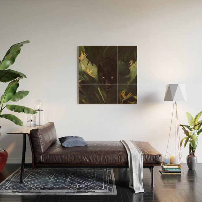 Hello Panther! Wood Wall Art Gallery Image 2