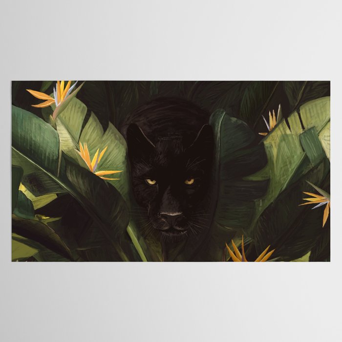 Hello Panther! Tablecloth Gallery Image 2