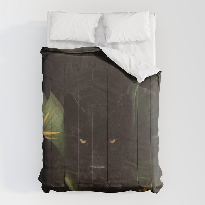 Hello Panther! Comforter Gallery Image 1
