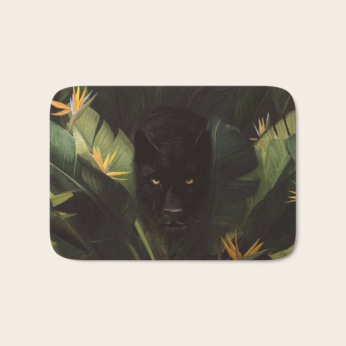 Hello Panther! Bath Mat Gallery Image 1