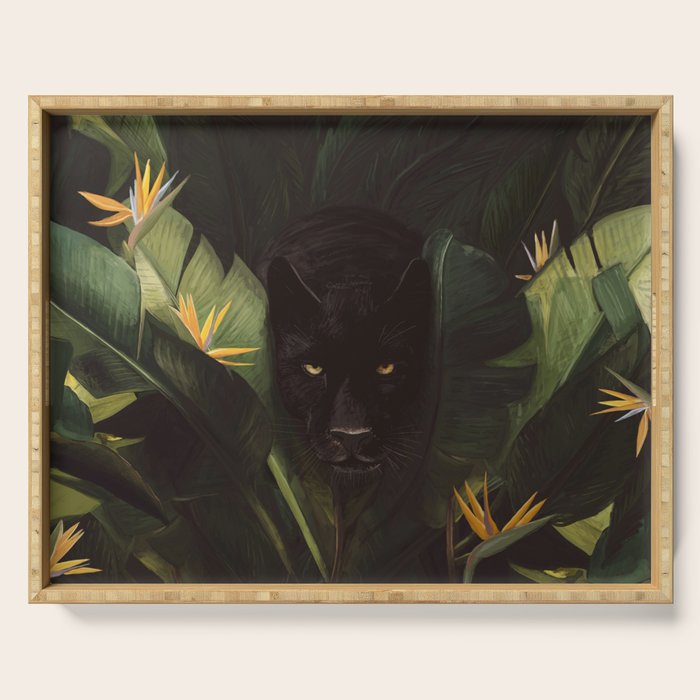 Hello Panther! Serving Tray Gallery Image 1