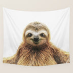 Young Sloth Wall Tapestry Gallery Image 4