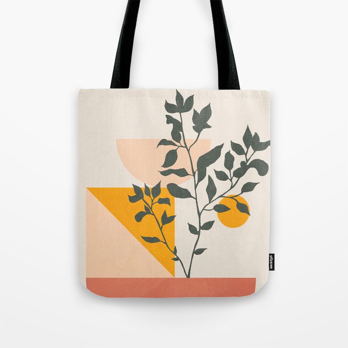 Geometric Modern Art 43 Tote Bag Gallery Image 1