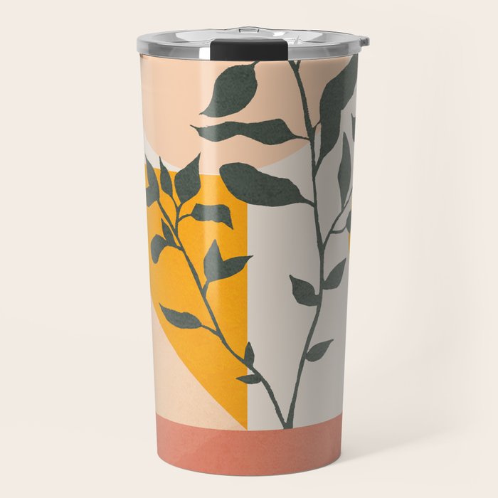Geometric Modern Art 43 Travel Mug Gallery Image 1