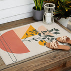 Geometric Modern Art 43 Outdoor Rug Gallery Image 2