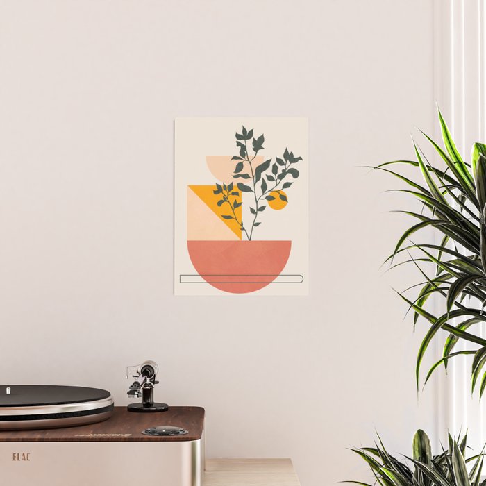 Geometric Modern Art 43 Poster Gallery Image 2