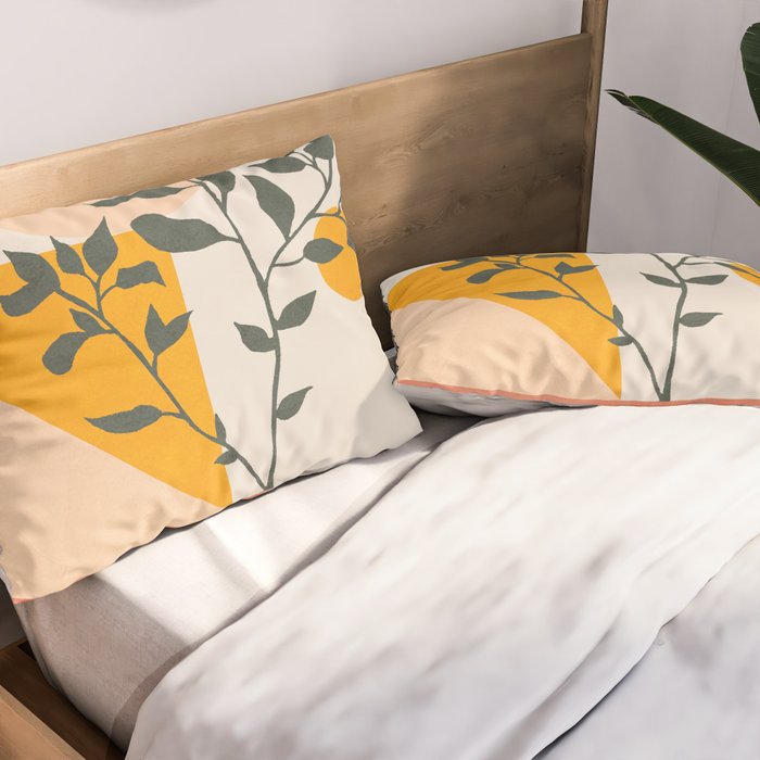 Geometric Modern Art 43 Pillow Sham Gallery Image 2