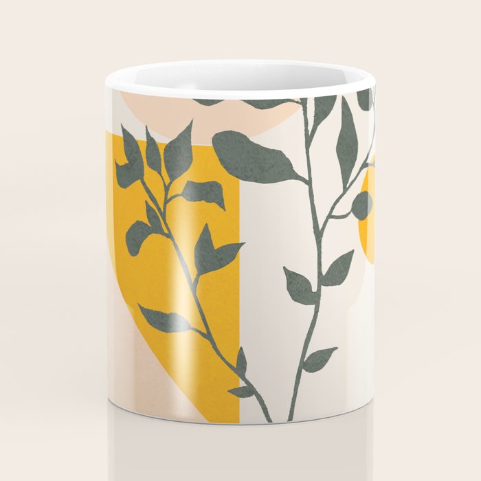 Geometric Modern Art 43 Coffee Mug Gallery Image 4
