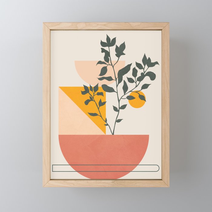 Geometric Modern Art 43 Mini Art Print Gallery Image 1
