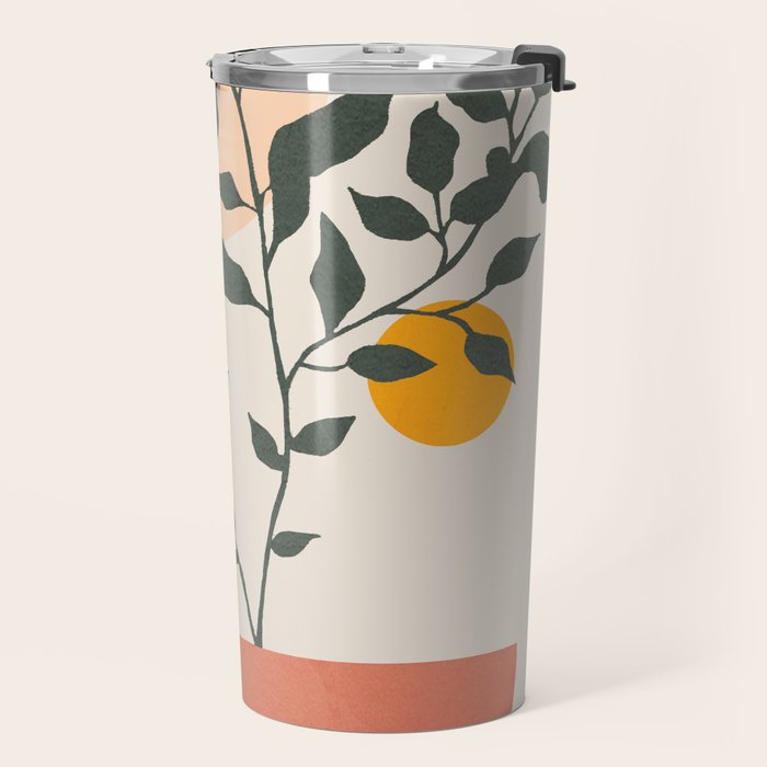 Geometric Modern Art 43 Travel Mug Gallery Image 2
