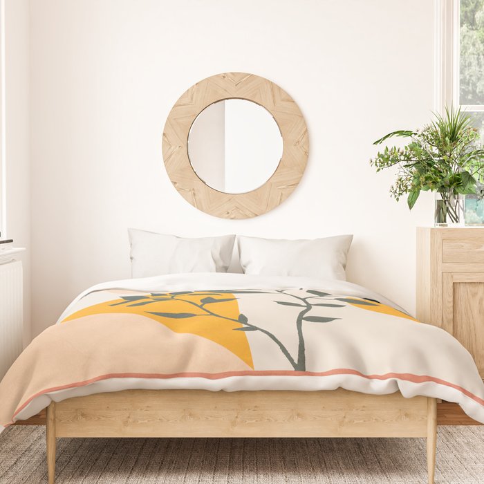 Geometric Modern Art 43 Duvet Cover Gallery Image 3