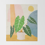 Colorful Branching Out 10 Throw Blanket Gallery Image 2