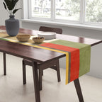 Autumn Colors Artwork Modern Original Art Table Runner Gallery Image 2