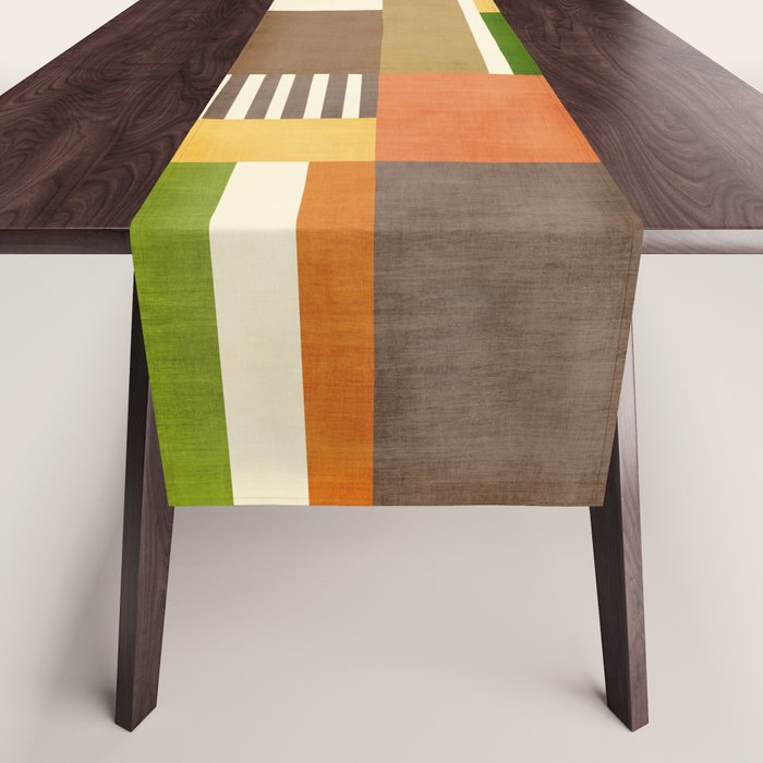 Autumn Colors Artwork Modern Original Art Table Runner Gallery Image 1