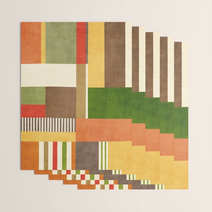 Autumn Colors Artwork Modern Original Art Wrapping Paper Gallery Image 3