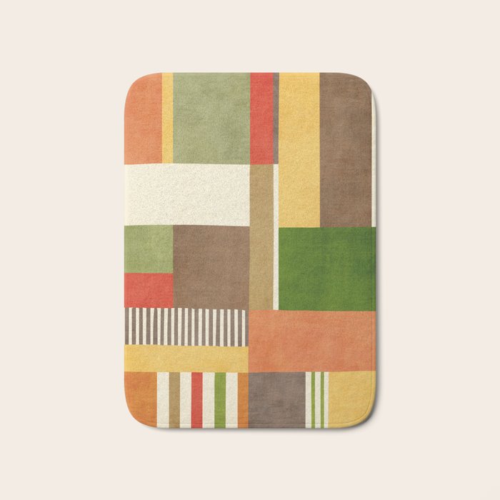 Autumn Colors Artwork Modern Original Art Bath Mat Gallery Image 1