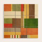 Autumn Colors Artwork Modern Original Art Wood Wall Art Gallery Image 1