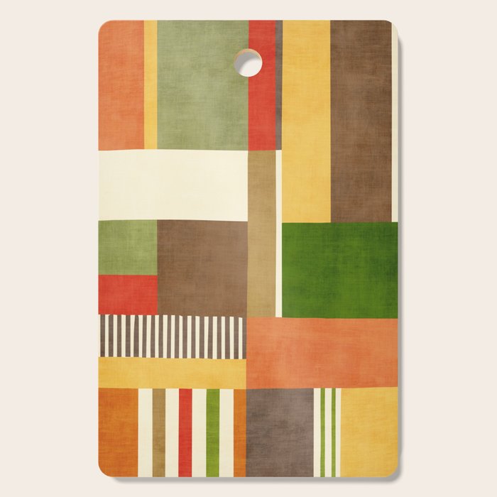 Autumn Colors Artwork Modern Original Art Cutting Board Gallery Image 1