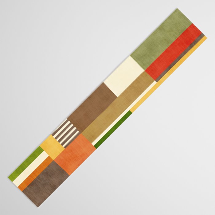Autumn Colors Artwork Modern Original Art Table Runner Gallery Image 3