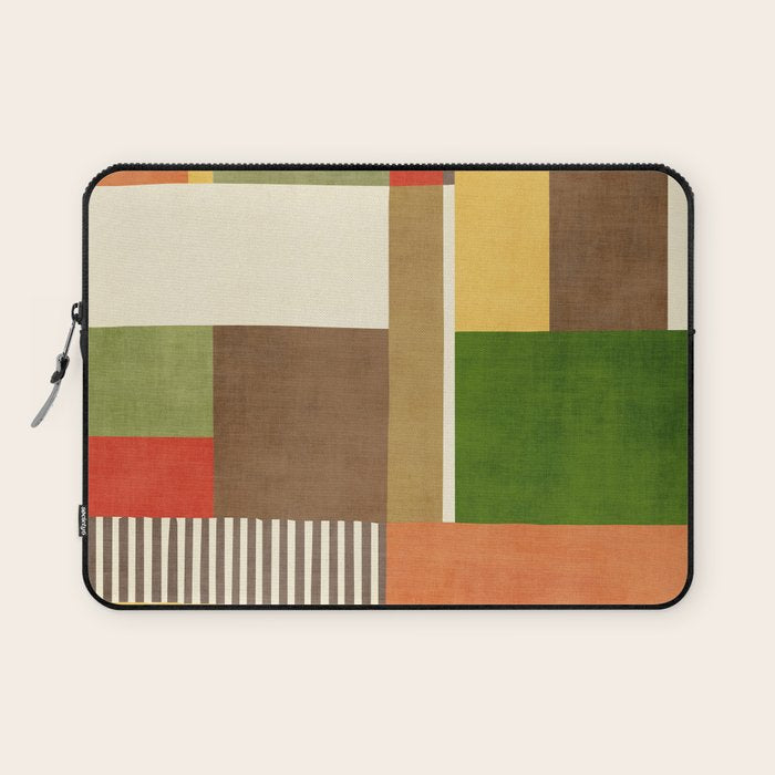 Autumn Colors Artwork Modern Original Art Laptop Sleeve Gallery Image 1