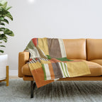 Autumn Colors Artwork Modern Original Art Throw Blanket Gallery Image 1