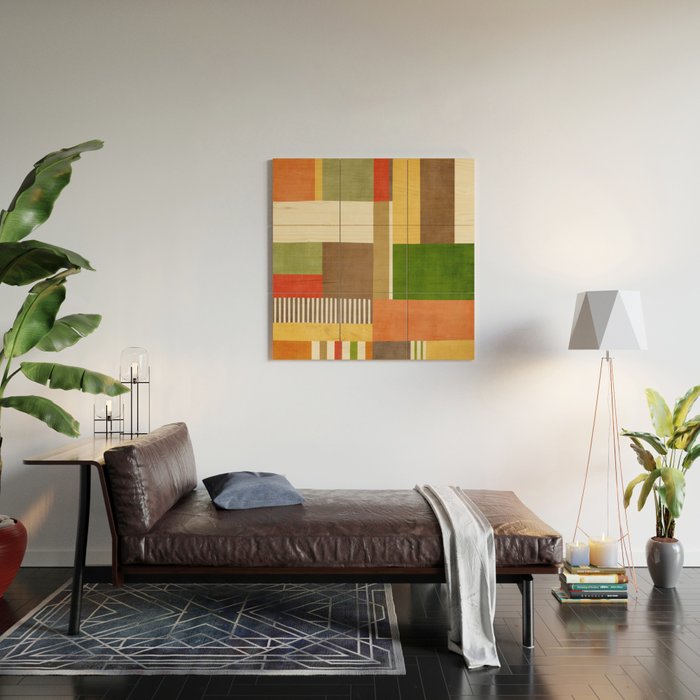 Autumn Colors Artwork Modern Original Art Wood Wall Art Gallery Image 2