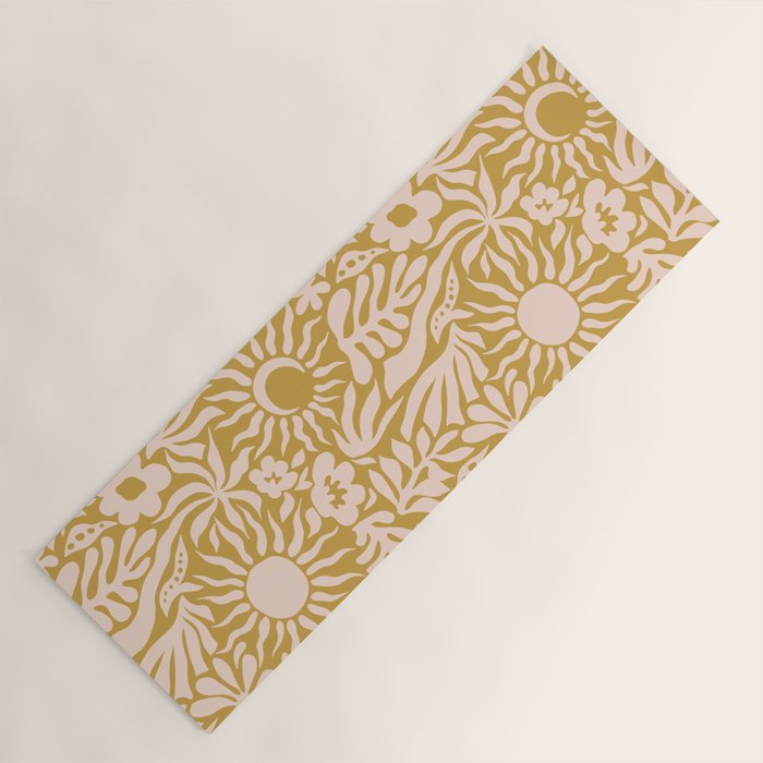 Summer Sensations Gold Yoga Mat Gallery Image 1