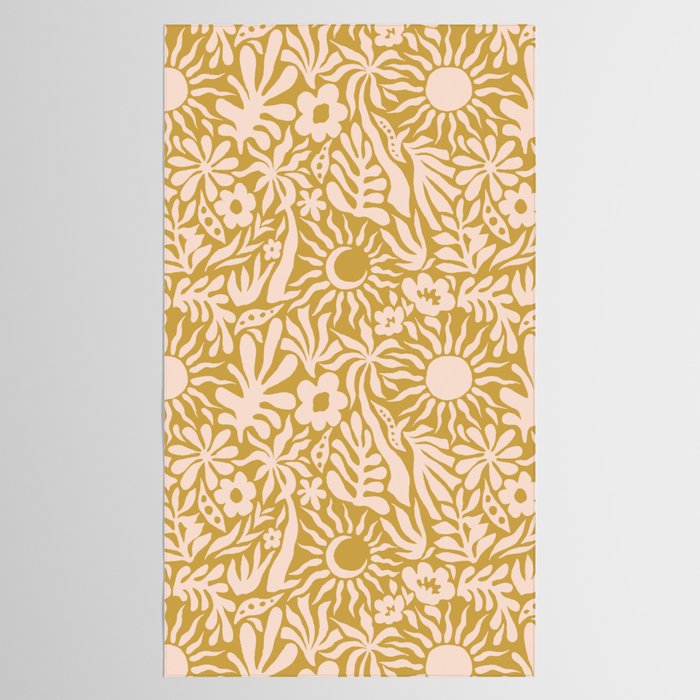 Summer Sensations Gold Tablecloth Gallery Image 2
