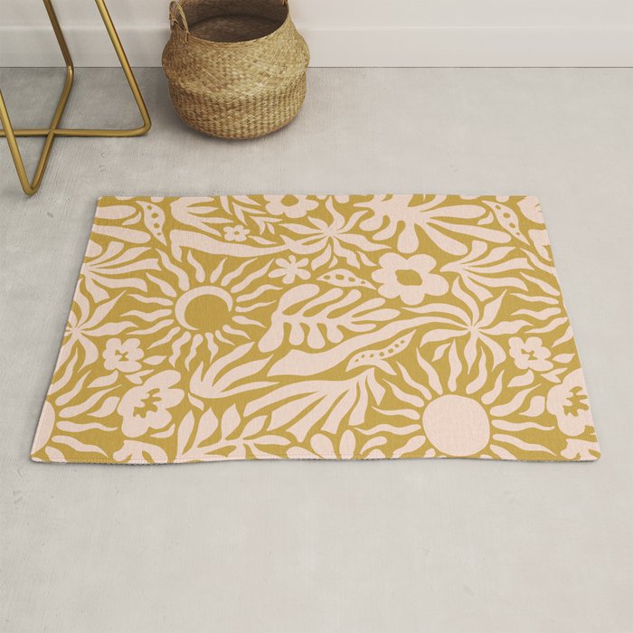 Summer Sensations Gold Rug Gallery Image 1
