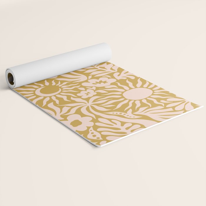 Summer Sensations Gold Yoga Mat Gallery Image 2