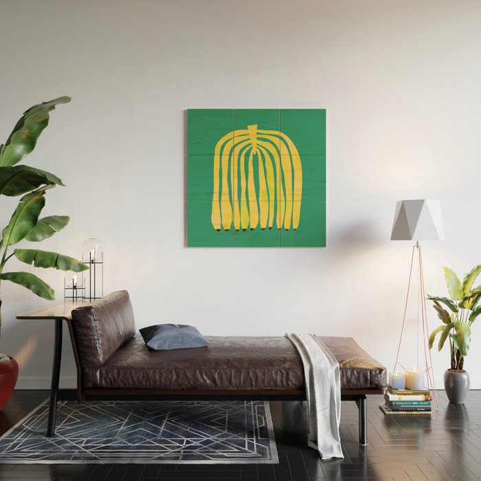 Strange banana Wood Wall Art Gallery Image 2